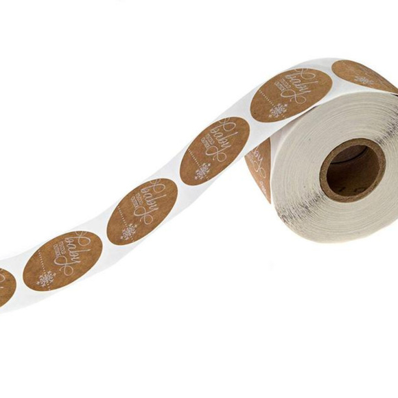 500 Christmas stickers Baby it's Cold Outside - Picture 2 of 4